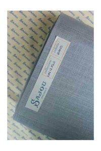 Maison SajouiTW[j z  32ct l hイz 130x90cm yW[-LIN A BRODER 12 FILS AU CM AU METRE JEANS-ztX T_LIN_12_M_100_140_JEAN y\z