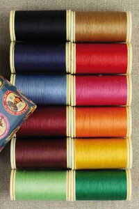 SAJOU�i�T�W���[�j �~�V���� �R�b�g��100% 150m �M�t�g�{�b�N�X12�{�Z�b�g �yFIL ? GANT BO?TE 12 BOBINES TONS VIFS�z �t�����X�� CHGANT_ASS_12_04_B�y�\��z