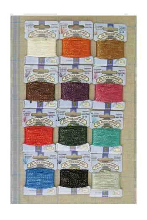 楽天市場】SAJOU ラメ糸 ポリエステル刺繍糸 10m ギフトボックス12巻 