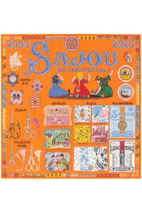 Maison Sajou クロスステッチ 刺しゅう キット 【 SAJOU 20周年記念クロスステッチキット / Kit de point de croix 20eme anniversaire Sajou 】 輸入 上級者 KIT_PDC_MUP_SAJ_02 (予約)