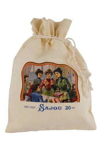 Maison Sajou �y �R�b�g�� / �В��o�b�O / Sac coton a cordons Club de Couture �z �t�����X �A���G�� CONF_SAC_18_24_04 �y�\��z