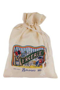 Maison Sajou �y �R�b�g�� / �В��o�b�O �z Sac coton a cordons Fillette cousant �t�����X �A���G�� CONF_SAC_18_24_02�y�\��z