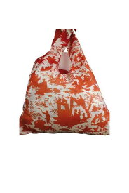 SAC POUR LES COURSES TOILE DE JOUY OMBRES ROUGES エコバッグ コンビニエコバッグ コンビニ バッグ 折りたたみ ミニ コンビニバッグ お買い物バッグ おしゃれ レジバッグ 弁当 コンパクト 弁当エコバッグ 母の日 サジュー・オリジナル フランス製 CONF_SHOPB_10【予約】