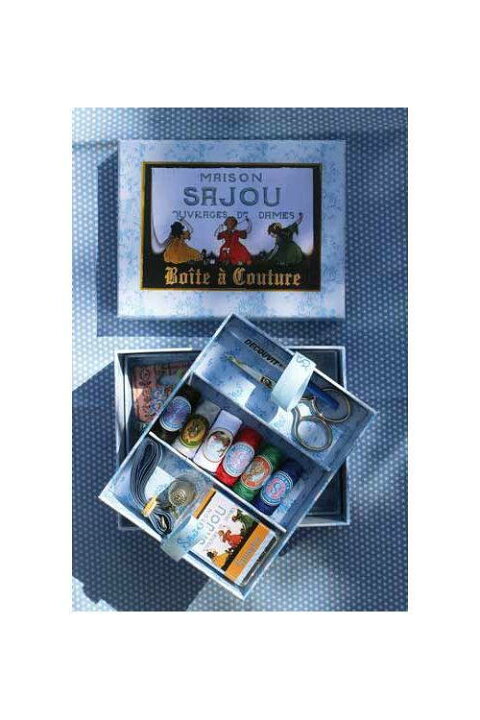 楽天市場】MAISON SAJOU 裁縫箱 【BO?TE ? COUTURE COMPL?TE FILLETTES 