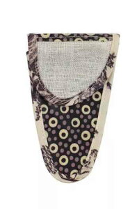 Sajou VU[P[X nT~P[X P[X ۊ yETUI PORTE-CISEAUX TOILE CIR?E RONDS GRIS - Mz tX CONF_CIS_02_13C_01y\z