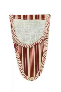 Sajou VU[P[X nT~P[X P[X ۊ yETUI PORTE-CISEAUX TOILE CIR?E RAYURES BORDEAUX - Mz tX CONF_CIS_02_10C_01y\z