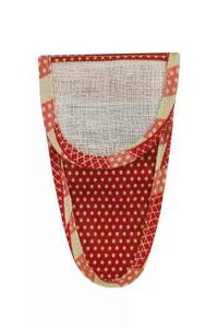 Sajou VU[P[X nT~P[X P[X ۊ yETUI PORTE-CISEAUX TOILE CIR?E ROUGE POIS - Mz tX CONF_CIS_02_04C_01y\z