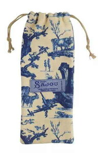 Sajou VU[P[X nT~P[X P[X ۊ yPOCHON DE RANGEMENT CISEAUX TOILE DE JOUY BLEUEz tX CONF_CIS_05_07A_01y\z