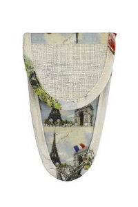 SAJOU ͂ [ P[X y Etui porte-ciseaux toile cir?e tour Eiffel - M z tX CONF_CIS_02_03B_02