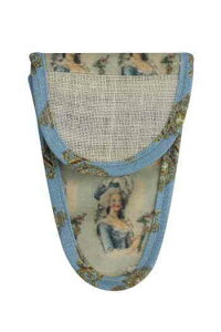 SAJOU ͂ [ P[X y Etui porte-ciseaux toile cir?e Marie Antoinette - M z tX CONF_CIS_02_08C_01