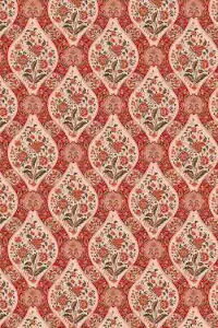 Sajou(サジュー) エコテックス OEKO-TEX 輸入生地 反物 コットン 140cm x 90 cm 【 Tissu coton au m?tre indienne Pondich?ry 】 マスク パッチワーク カルトナージュ 手作り フランス製 T_SAJ_M_150_PER_28A 【予約