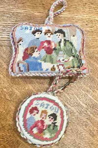 20NLO ʌ菤i RbgobOt SAJOU TW[ v`| v`|A hイ Lbg | y Kit puffies tapisserie Club de Couture z A ㋉ tX KIT_TAP_PUF_04y\z