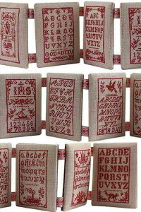 SAJOU サジュー クロスステッチ 刺しゅう キット 手芸 【 Kit de point de croix album Sajou 1 - rouge 】 輸入 上級者 フランス KIT_PDC_MUP_SAJ_40_01R 【予約】