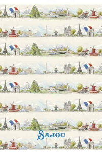 Sajoui TW[ j g[V z ^I eB[^Iy Torchon coton Paris et la tour Eiffel z z NX tX AG TOR_SAJ_03A y\z