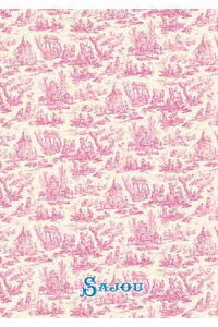 Sajou�i �T�W���[ �j �g�[�V���� �z�� �^�I�� �e�B�[�^�I���y Torchon coton Toile de Jouy rose �z �z�� �N���X �t�����X �A���G�� TOR_SAJ_30A �y�\��z