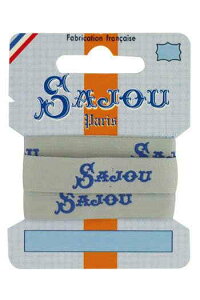 Maison SajouiTW[j{1m y Ruban coton gris Sajou bleu - carte 1 m z tX A RUB_S_LOGO_08 y\z