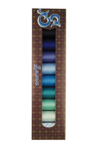 Maison Sajou �T�W���[ ���o���p�b�`���[�N�� 8�{�Z�b�g �y Polyester thread - 8-spool box - blue tones �z �t�����X�� CH_SAJ_POL_08_BO_03�y�\��z