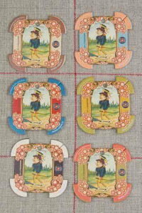 TW[ yVFu[̒I[KiCU[z SIX CARTES  FIL SAJOU MODLE CHERBOURG - FIL AU CONSCRIT tX CAR_CF_006_CHERBOURG y\z