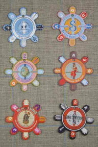 TW[ yrG̃uh I[KiCU[z SIX CARTES  FIL SAJOU MODLE LOUVIERS - MARQUES DE FILS  AG tX CAR_CF_006_LOUVIERS y\z