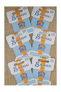 TW[(Maison Sajou)  I[KiCU[ yRIBBON AND THREAD STORAGE CARDS - COMPTOIR SAJOUz tX | CAR_RUB_006_070_090_00 y\z