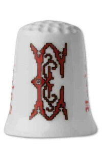 Maison SajouiTW[j t@C{[`Ci uEv wʂ Vu yD DE COLLECTION PORCELAINE - POINT DE CROIX - LETTRE Ez tX MER_DE_FISMES_E y\z