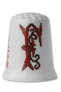 Sajou t@C{[`Ci uFv w Vu yD DE COLLECTION PORCELAINE - POINT DE CROIX - LETTRE Fz tX MER_DE_FISMES_F y\z