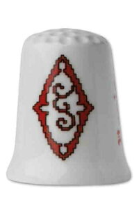 TW[(SAJOU) t@C{[`Ci uOv Vu wʂ | yD DE COLLECTION PORCELAINE - POINT DE CROIX - LETTRE Oz tX MER_DE_FISMES_0y\z