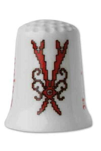 Sajoui]TW[j t@C{[`Ci uVv Vu wʂ yD DE COLLECTION PORCELAINE - POINT DE CROIX - LETTRE Vz tX MER_DE_FISMES_V y\z