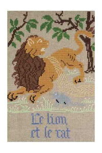 Maison Sajou NXXeb`hイ`[g } yFABLE JEAN DE LA FONTAINE LE LION ET LE RAT^CIƑlz tX GRI_PDC_SAJ_LAF_21 y\z