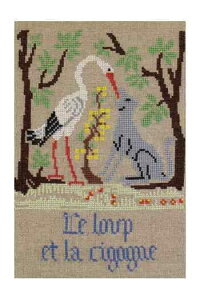 SAJOU NXXeb`hイ`[g } yFABLE JEAN DE LA FONTAINE LE LOUP ET LA CIGOGNE^IIJ~ƃREmgz EtHe[kb tX GRI_PDC_SAJ_LAF_07 y\z