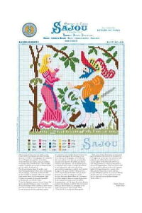 SAJOU VEy[ NXXeb`hJ`[g } yGRILLE POINT DE CROIX - CONTE DE PERRAULT - BARBE BLEUE^Ђz tX GRI_PDC_PER_05 y\z