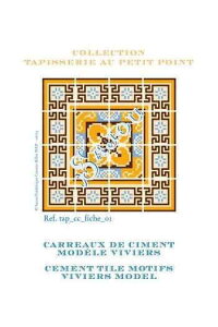 �T�W���[ (Sajou) �v�`�|�����h���イ�`���[�g �}�� �yGRILLE TAPISSERIE PETIT POINT CARREAUX VIVIERS�z �t�����X GRI_TAP_CC_01 �y�\��z