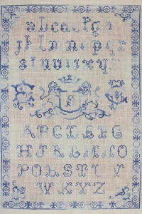 SAJOU クロスステッチ手芸ししゅうチャート 図案 【ABCDAIRE ANCIEN ARCHIVES SAJOU MODLE 5】 フランス GRI_PDC_SAJOU_28 【予約】