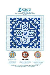 SAJOUiTW[j NXXeb`|イ`[g } yGRILLE DE POINT DE CROIX : MOTIFS GOMTRIQUES N° 2z tX GRI_PDC_GEO_02 y\z