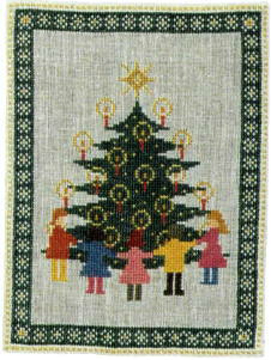 楽天市場 フレメ クロスステッチ刺繍キット クリスマスツリー デンマーク 北欧 輸入 上級者 30 4909 クロスステッチ手芸雑貨シーボンヌ