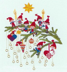 刺繍 クロスステッチ クリスマス キットの人気商品 通販 価格比較 価格 Com