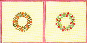 yDM֑Ήzt Tulipan-og morgenfruekransi4gj `[bvƃLZJ̉ԗ 10B NXXeb` Haandarbejdets Fremme Lbg f}[N k hイ Mh GB 17-6247,01