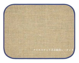 �N���X�X�e�b�`�h�J�e�[�u���}�b�g �����` �A�� ���{�k�[���f�_�� Le Bonheur des Dames �h���イ Set de table bord bleu �t�����X setal3