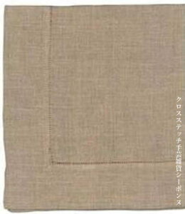 �N���X�X�e�b�`�h�J�e�[�u�������i�[ �A�� Le Bonheur des Dames ���{�k�[���f�_�� Chemin de table a broder en lin naturel �t�����X �㋉�� CHTB