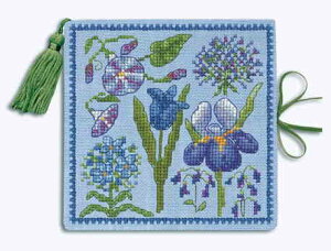 NXXeb` Lbg ㋉ hイ Le Bonheur des Dames y ?tui ? Aiguilles Fleurs Bleues z tX CO A 3483