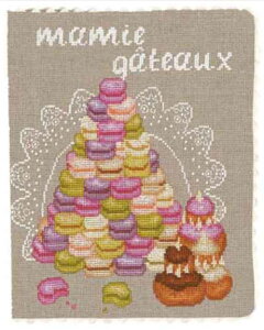 �N���X�X�e�b�`�h�J�L�b�g �A�� ���E�{�k�[���E�f�E�_�� Le Bonheur des Dames �h���イ Cahier macarons �m�[�g�}�J���� �t�����X �㋉�� 5089