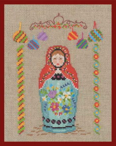 NXXeb`hJLbg A E{k[EfE_ Le Bonheur des Dames hイ Poupe russe matriochka VÃ}g[VJl` tX ㋉ 2330