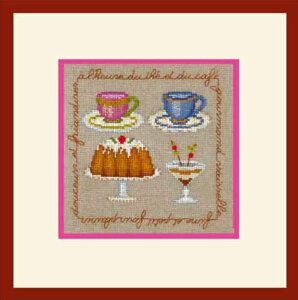 �N���X�X�e�b�`�h�J�L�b�g �A�� ���E�{�k�[���E�f�E�_�� Le Bonheur des Dames �h���イ Salon de th �e�B�[�T���� �t�����X ���S�� 2263