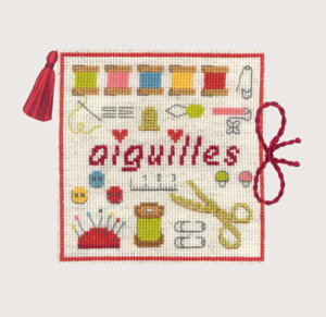 �N���X�X�e�b�`�h�J�L�b�g �A�� ���E�{�k�[���E�f�E�_�� Le Bonheur des Dames �j�[�h���P�[�X Needle case �h���イ �t�����X ���S�� 3463