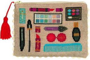 �N���X�X�e�b�`�h�J�L�b�g �A�� ���E�{�k�[���E�f�E�_�� Le Bonheur des Dames ���C�N�A�b�v�L�b�g Trousse maquillage �h���イ �t�����X ���S�Ҍ��� 5078