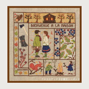 �N���X�X�e�b�`�h�J�L�b�g ���{�k�[���f�_�� Le Bonheur des Dames �h���イ Welcome November 11�� �t�����X �㋉�� 2660