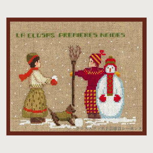 �N���X�X�e�b�`�h�J�L�b�g ���{�k�[���f�_�� Le Bonheur des Dames �h���イ Snowman �t�����X ���S�� 2325