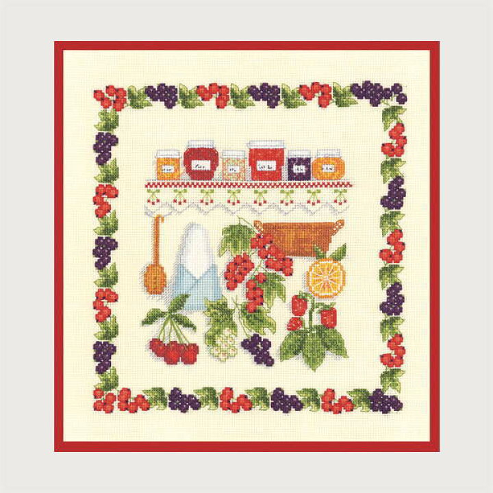 楽天市場】クロスステッチ刺繍キット ルボヌールデダム Le Bonheur des 
