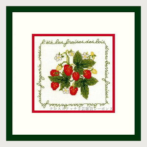 �N���X�X�e�b�`�h�J�L�b�g �A�� ���{�k�[���f�_�� Le Bonheur des Dames �h���イ The strawberries � �t�����X ���S�� 2218