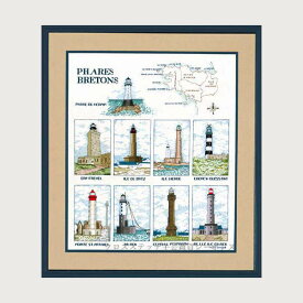 クロスステッチ刺繍キット 輸入 ルボヌールデダム Le Bonheur des Dames 刺しゅう Breton lighthouses ブルトン灯台 フランス 上級者 1190
